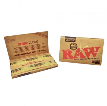 Бумажки RAW Classic Single Wide Double Pack - Бренд RAW - Магазин бонгов бонгшоп.рф