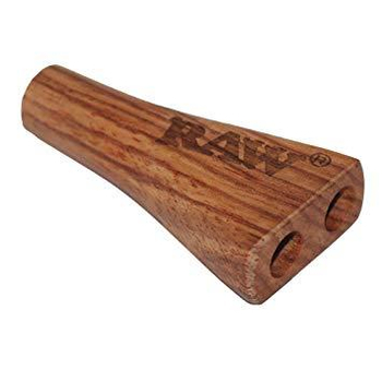 Мундштук RAW Wooden Double Barrel Cigarette Holder 1&#188; - Бренд RAW - Магазин бонгов бонгшоп.рф