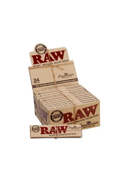 Бумажки RAW Connoisseur Papers KS Slim with Tips - Бренд RAW - Магазин бонгов бонгшоп.рф